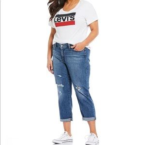Levi’s Boyfriend Plus Size Jeans